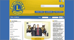 Desktop Screenshot of lionsbastos.com.br